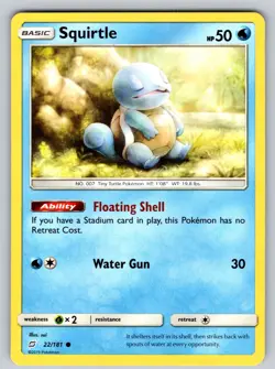 Squirtle 22/181 Common Team Up Pokemon Near Mint - Image 1