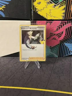🔥Pokemon TCG Professors Research Trainer 🔥25TH Anniversary Celebrations🔥 NM - Image 2