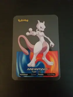 Mewtwo - French Francais - #150 - Pokemon Trading Card Lamincards - 2005 - NM - Image 1