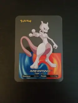 Mewtwo - French Francais - #150 - Pokemon Trading Card Lamincards - 2005 - NM - Image 2