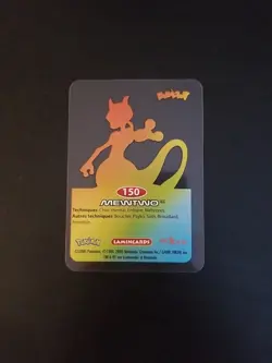 Mewtwo - French Francais - #150 - Pokemon Trading Card Lamincards - 2005 - NM - Image 4