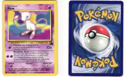 Mew Pokemon TCG WOTC Black Star Promos 8 MP - Image 3