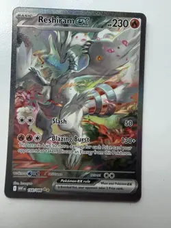 Reshiram ex Sv: White Flare 166/086 SIR Holo 230 HP English Pokemon TCG - Image 1