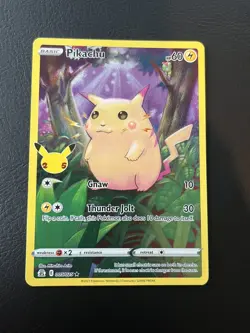 Pokemon TCG - Pikachu - 005/025 Celebrations - Holo Rare - NM/M - #4 - Image 1