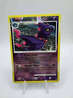 Pokemon TCG Mismagius 7/100 Stormfront Reverse Holo Rare English 80 HP 2008 - Image 1
