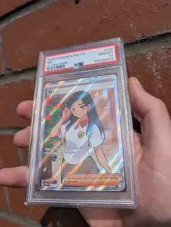 2025 POKEMON PRE EN-PRISMATIC EVOLUTIONS ULTRA RARE #136 ERI PSA 10 - Image 3