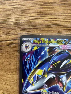 Pokemon TCG Mega Sharpedo EX 127/094 Phantom Forces Secret Rare Holo EN - Image 2