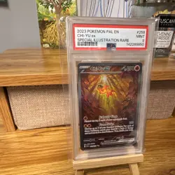 PSA 9 Chi-Yu ex 259/193 Sv02 Paldea Evolved EN SIR Holo 2023 - Image 3