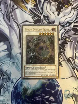 (HE) Yugioh Moon Dragon Quilla ABPF-EN043 Ultimate Rare 1st Ed VLP - Image 1