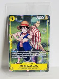 One Piece CCG Monkey.D.Luffy OP10-111 Rare Promo Card Factory Sealed Mint - Image 2