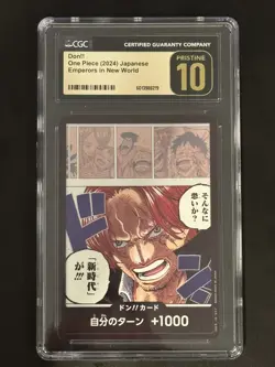 One Piece CGC 10 Don!! OP09 2024 Jap Emperors in new world - Image 1