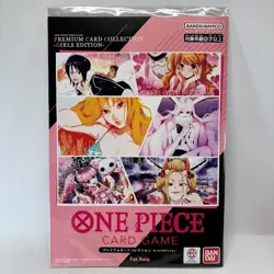 ONE PIECE Card Game Premium Collection Girls Edition Japanese Set of 6 Sealed - Image 1