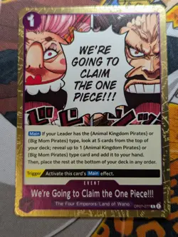 We're Going To Claim The One Piece OP07-077 R 500 Years In The Future - Image 1
