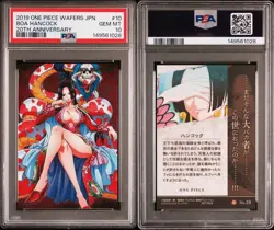 PSA 10 ONE PIECE Card Boa Hancock 20th Anniversary 2019 010 Japanese - Image 3