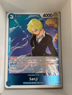 OP15-047 Sanji English R One Piece TCG Card Game - Image 1