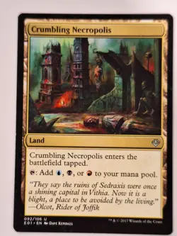 Crumbling Necropolis - Archenemy: Nicol Bolas - Magic the Gathering MTG Nice! - Image 1