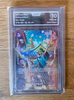AOG Pristine 10 Uso-Hachi SP Alt Art St18-001 Royal Blood One Piece TCG EN - Image 1
