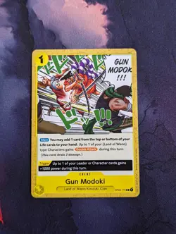 Gun Modoki OP04-115 C One Piece Card TCG English - Image 1