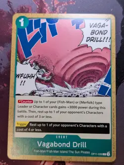 Vagabond Drill - OP11-039 - A Fist of Divine Speed - ONE PIECE Card - Image 1