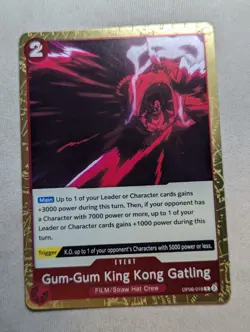 One Piece | Gum-Gum King Kong Gatling - Wings of the Captain OP06-018 - Image 1