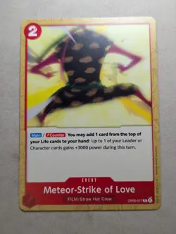 Meteor-Strike of Love OP06-017 Wings of The Captain One Piece TCG - Image 1