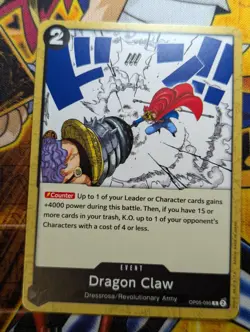 Dragon Claw - OP05-095 - Awakening of the New Era - One Piece Card Game - Image 1