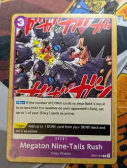 One Piece TCG Megaton Nine-Tails Rush OP07-078 C - Image 1