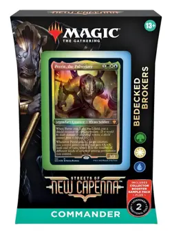 Magic MTG Streets of New Capenna Commander Deck Bedecked Brokers 195166121468 - Image 1