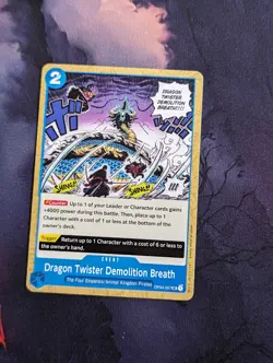One Piece TCG OP04-057 Dragon Twister Demolition Breath - Image 1