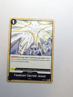 Yasakani Sacred Jewel OP02-118 C - One Piece Card Game - Paramount War - NM - Image 1