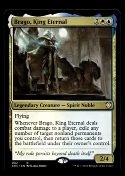 Brago, King Eternal 82 R Commander: Kaldheim - Image 1