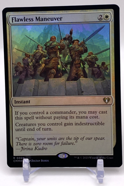 MTG: Flawless Maneuver - Commander Masters- FOIL Rare #0024 - Image 1