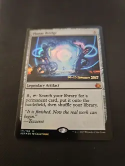 Moderate Play x 1 Planar Bridge - AER Prerelease Magic Promos - FOIL - Image 2