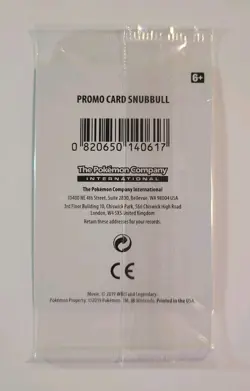 Sealed - Snubbull SM200 Detective Pikachu Cosmos Holo - Pokemon Black Star Promo 820650140617 - Image 2