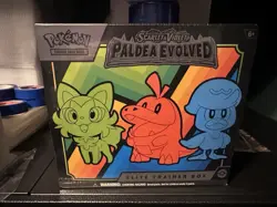 Pokemon Scarlet & Violet Paldea Evolved Elite Trainer Box (ETB) Sealed 820650853661 - Image 1