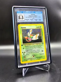 🪲CGC 8.5 - Pokemon Yanma - Neo Discovery - 1st Edition Holo English [FOR SALE] - Image 2