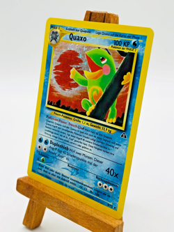 Pokemon TCG Neo Discovery Quaxo Holo Rare Vintage Deutsch German 8/75 LP - Image 3