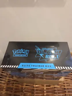 Pokemon Black Bolt ETB Scarlet and Violet TCG Sealed New - Ship Today! 📦💨 - Image 2
