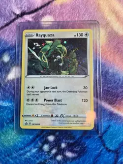 Pokemon Rayquaza Swsh029 Holo Black Star Promo NM - Image 1