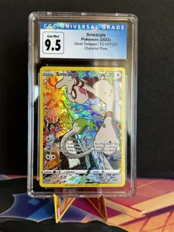 2022 Pokemon Smeargle TG10/TG30 Silver Tempest Trainer Gallery Holo CGC 9.5 - Image 1