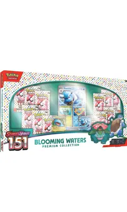 Pokemon Blooming Waters Premium Collection Scarlet & Violet 151 - Image 1
