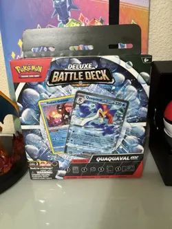 POKEMON TCG: DELUXE BATTLE DECKS (QUAQUAVAL EX) FACTORY SEALED NEW - Image 1
