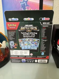 POKEMON TCG: DELUXE BATTLE DECKS (QUAQUAVAL EX) FACTORY SEALED NEW - Image 2