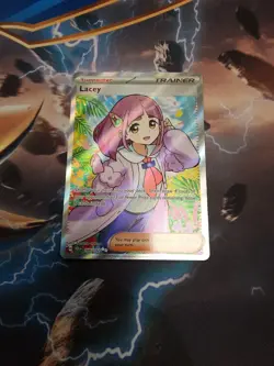 Pokemon TCG - Lacey 166/142 - Stellar Crown - Full Art Trainer - NM - Image 1