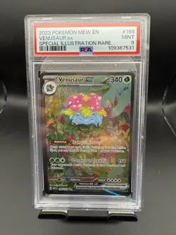 Venusaur ex 198/165 PSA 9 MINT Secret Rare Holo Scarlet & Violet 151 Pokemon TCG - Image 2