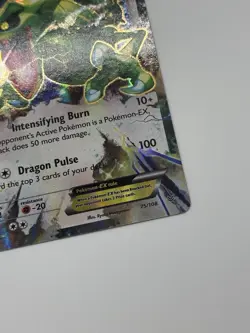 Pokemon TCG Rayquaza EX 75/108 XY Roaring Skies Holo Ultra Rare - Image 3