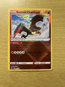 Pokemon TCG Crown Zenith: Radiant Charizard 20/159 Holo Ultra Rare - Image 1