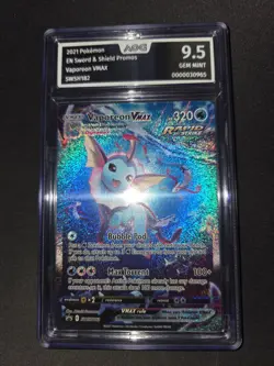 Vaporeon VMAX (Aquana) AOG 9,5 (PSA, BGS) • Promo • Pokemon Pokemon • SWSH182 EN - Image 2
