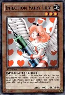Injection Fairy Lily - Mosaic Rare 1st Edition BP02-EN018 - NM - YuGiOh - Image 1