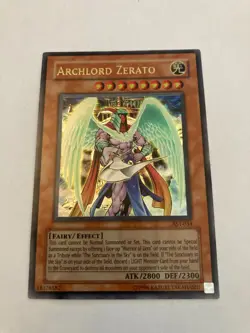 Archlord Zerato AST-034 MP/LP Unlimited Ultra Rare Yu-Gi-Oh! TCG - Image 1
